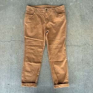 Columbia Women's Butterscotch Khaki Stretch Hiking Outdoors Pants 16W